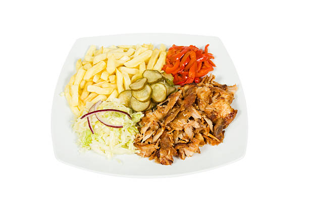 istock Fast Food on a Plate 119114980