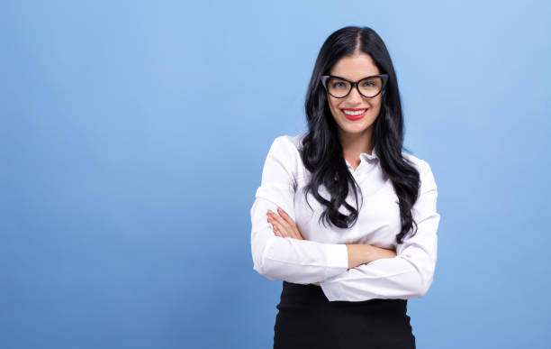 istock Young woman with crossed arms 1191152741