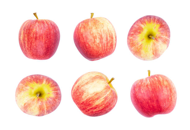 istock fresh red apple isolated on white background,with clipping path. 1191156254