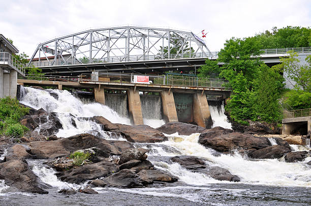 istock Bracebridge dam and waterfalls 119115627