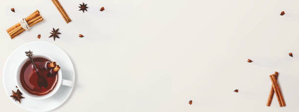 istock Black tea with cinnamon sticks and star anise 1191161257