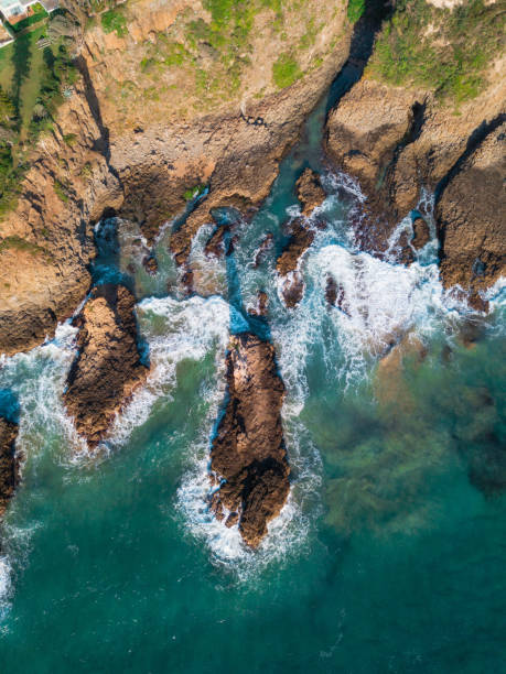istock Aerial rocky coastline 1191162525
