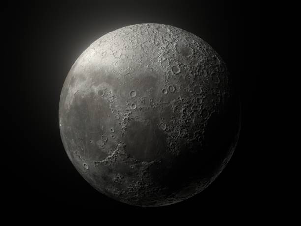 sfondo nero bagliore lunare - luna immagine foto e immagini stock