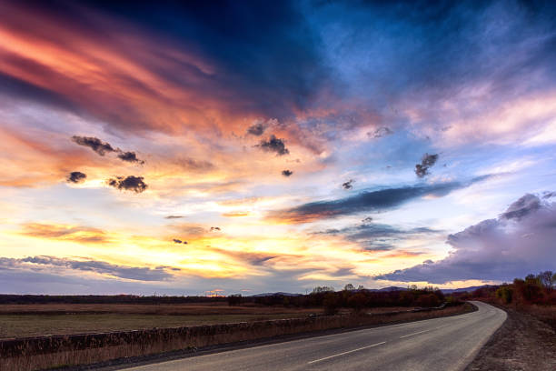 istock Dawn and sunset colors 1191168859