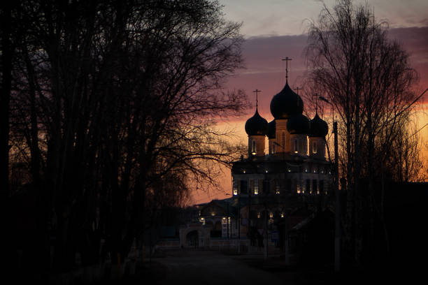 sunrises and sunsets of Russia