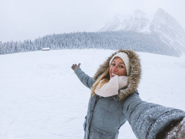 istock Lake Louise Selfie 1191172772