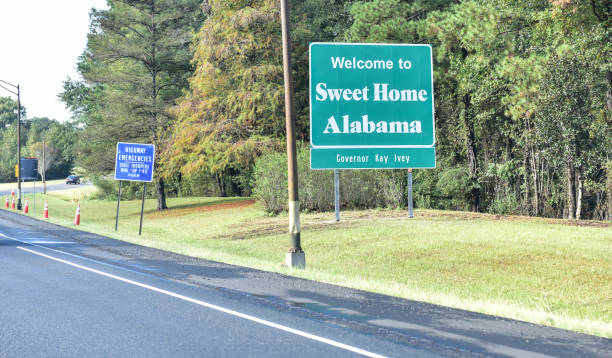istock Road Sign Alabama 1191175437