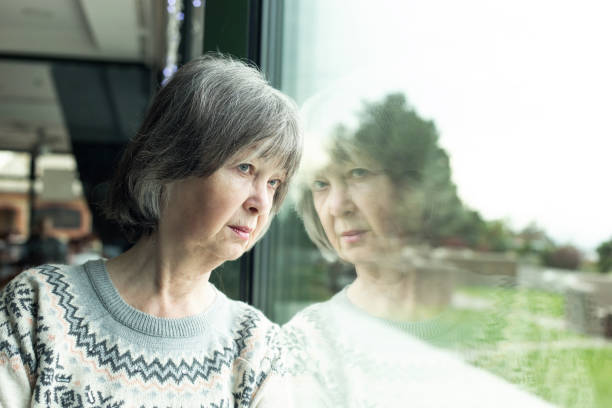 istock Lonely senior woman 1191176389