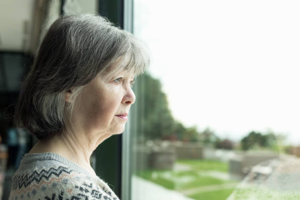 istock Lonely senior woman 1191177104