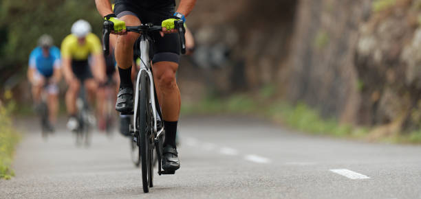 istock Cycling competition,cyclist athletes riding a race 1191177289