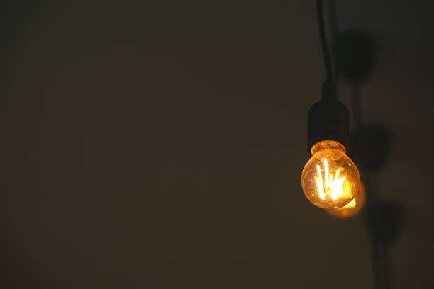 istock modern led light bulb in vintage style 1191178219