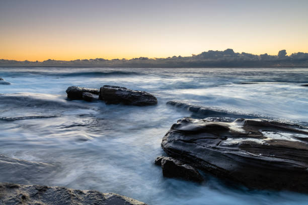 istock Rocky Dark Blue Seascape 1191178333
