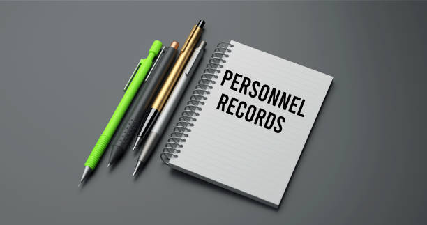PERSONNEL RECORDS PERSONNEL RECORDS classified ad audio stock pictures, royalty-free photos & images