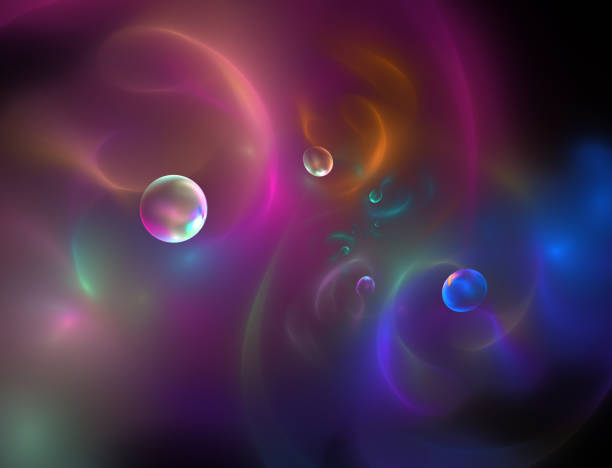 abstract science background, 3d render
