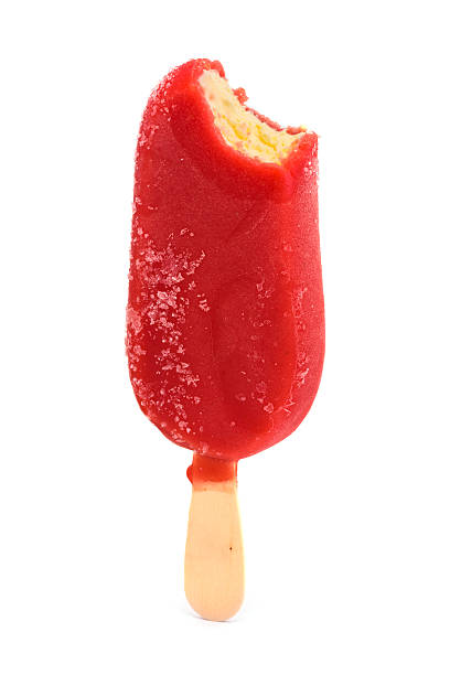 istock red ice lolly with a bite taken 119118352