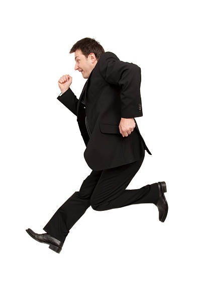 istock Jumping Businessman 119118685