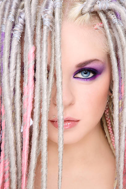 istock Girl with dreads 119118701