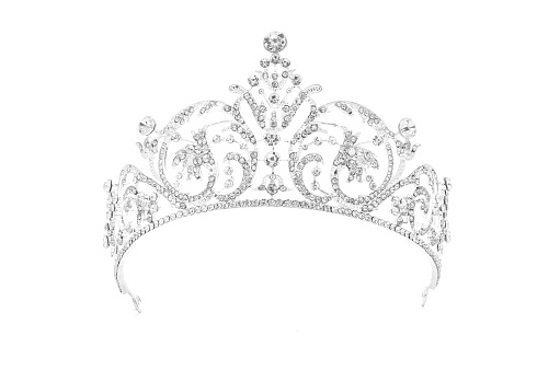 3D rendering of a royal crown toon illustration