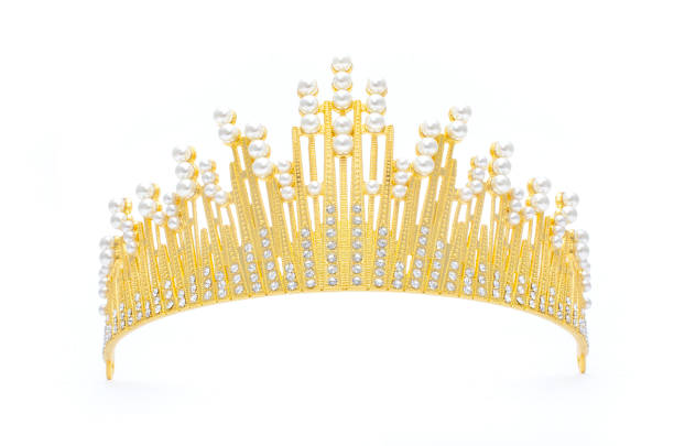 istock golden tiara with pearls and diamonds isolated on white 1191194372