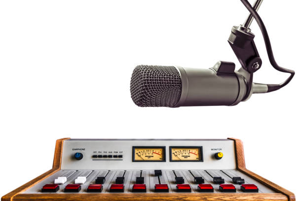istock Professional microphone and audio mixer 1191199766