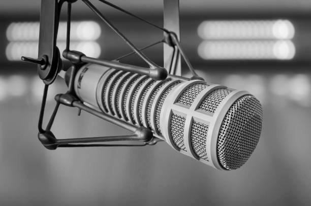 istock Professional microphone and audio mixer 1191199774