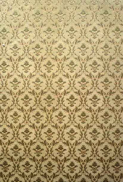 istock Victorian style vintage pattern on wall. Ornamental background wallpaper. 1191201248