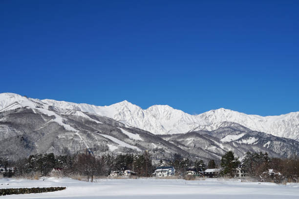 istock Northern Alps viewed from Hakuba village 1191201448