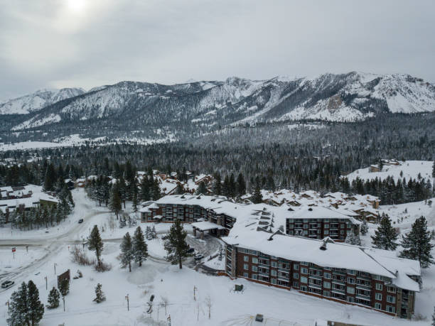 istock Mammoth Mountain -  first snow fall of the season 1191205154