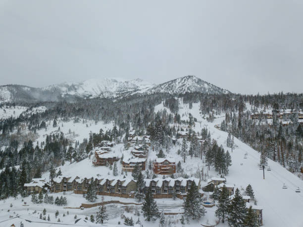 istock Mammoth Mountain -  first snow fall of the season 1191205244
