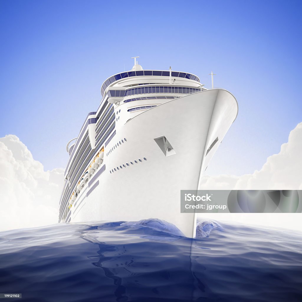Crusing o mundo - Foto de stock de Navio de Passageiros royalty-free