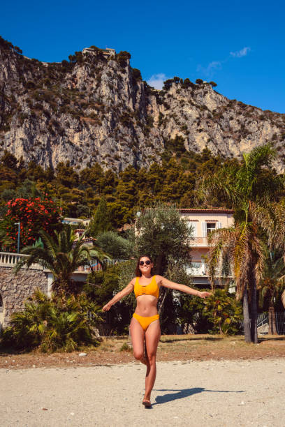 istock Woman traveling in Monaco 1191213495