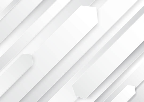 抽象的な白い灰色の紙カットベクトルイラストの背景。矢印と正方形の紙のデザイン。 - paper document frame shadow点のイラスト素材／クリップアート素材／マンガ素材／アイコン素材