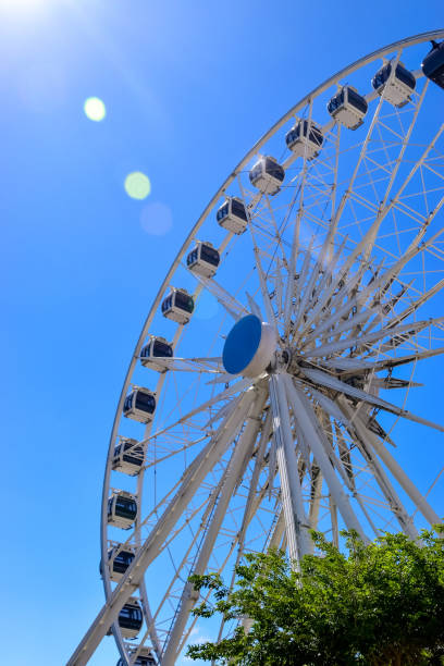 istock Ferris wheel, a fun fairground attraction 1191234108