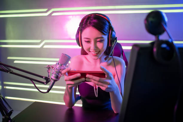istock asian girl  have live stream 1191235225