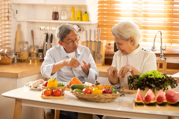 istock Family cooking in the kitchen. 1191241821