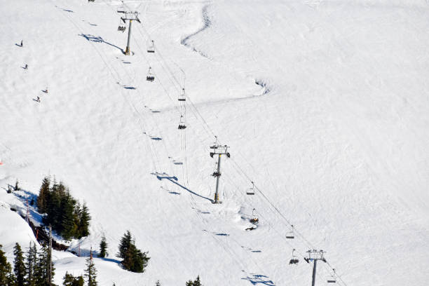 istock Snowshoeing at eagle bluff in west Vancouver, BC 1191245576