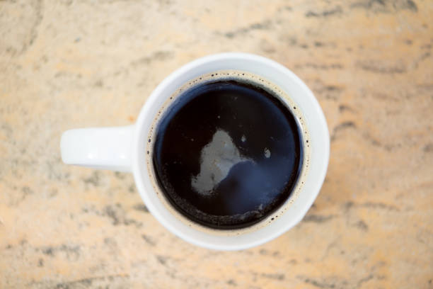 istock Closed up black coffee in cup 1191247602