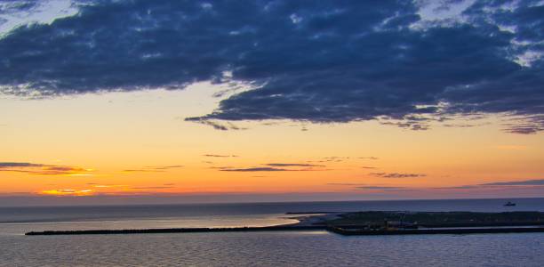 istock Heligoland - island dune - sunrise 1191247936