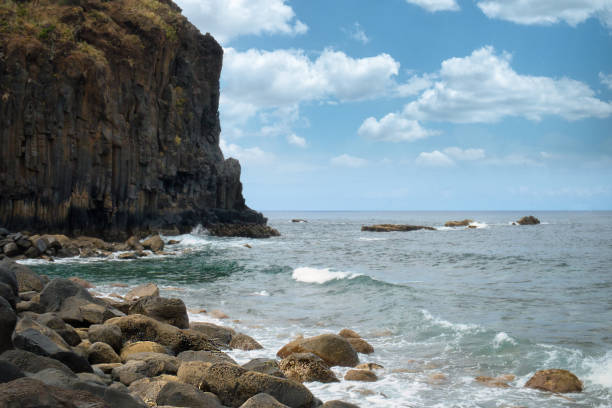 istock Storm in Atlantic ocean on Madeira island 1191250759