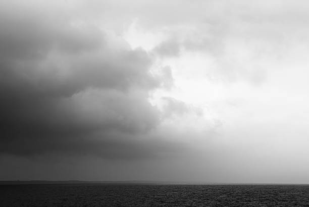 istock Unfavourable weather on the sea 119125203