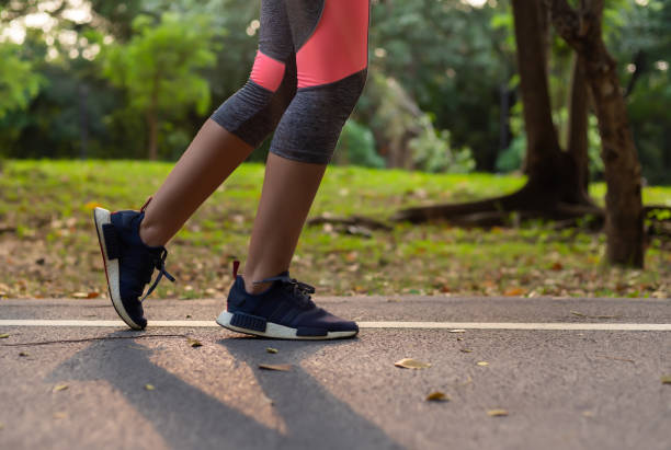istock Young women walking on a running track 1191254747