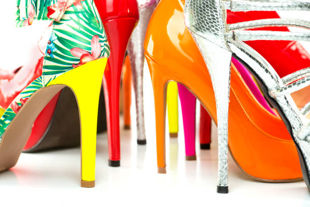 istock Close up colorful High Heels Shoes 1191267157