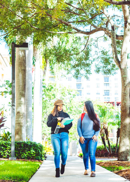 istock Female college students on university campus 1191268155