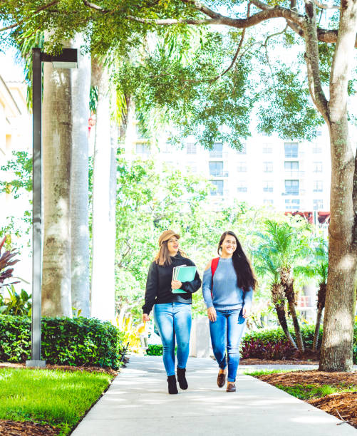 istock Female college students on university campus 1191268241