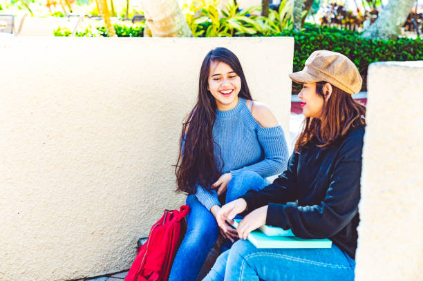 istock Female college students on university campus 1191269302