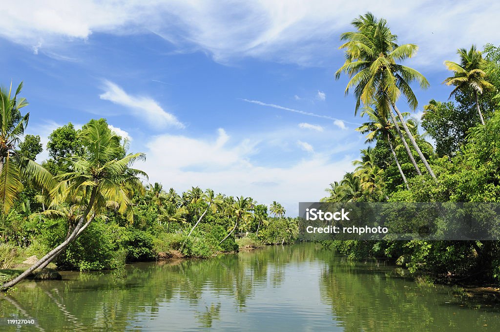 Canal de Kerala - Foto de stock de Alappuzha royalty-free