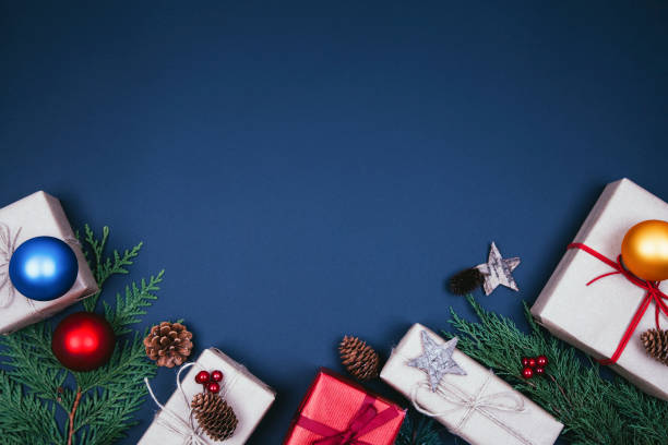 istock Christmas fir tree with decoration 1191270499