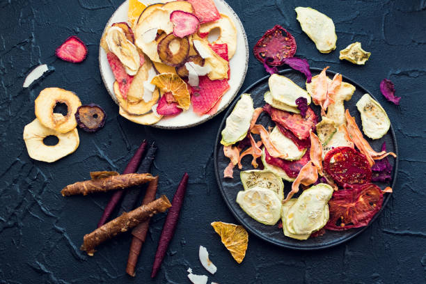 istock Healthy organic homemade fruit and vegetable chips 1191275059