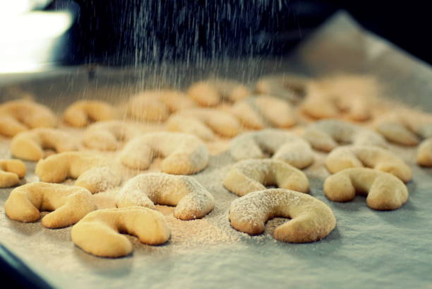 baking Christmas cookies in December in Austria. Sony DSLR, Tamron 90mm macro lense.