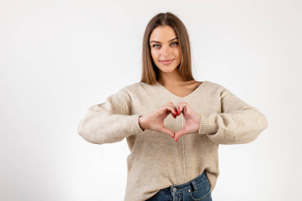 istock woman showing emotion isolated in studio 1191285053